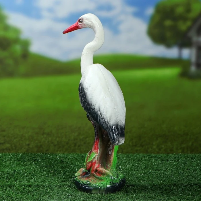 Садовая фигура &quotАист&quot разноцветный 34 см | Дом и сад