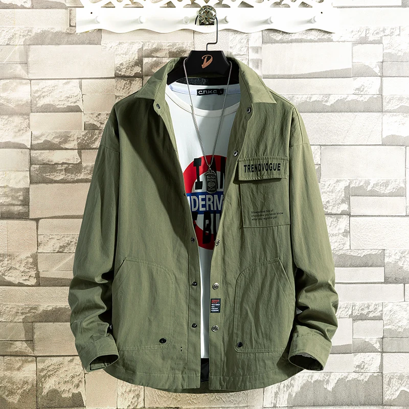 2020 Весенняя Модная рубашка с длинными рукавами мужская хлопковая одежда