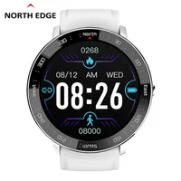 NORTH EDGE Men's Outdoor Sports Watch Heart Rate Monitor Fitness Men's and Women's Smart Watch Bluetooth for Android IOS