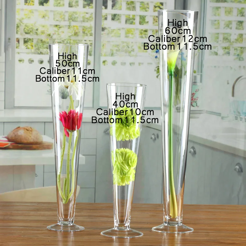 Стеклянная ваза свадебный букет бокал скатерть утолщенная для дома гостиной