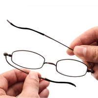 portable ultra thin metal presbyopic glasses full frame reading glasses1 0 to 3 5