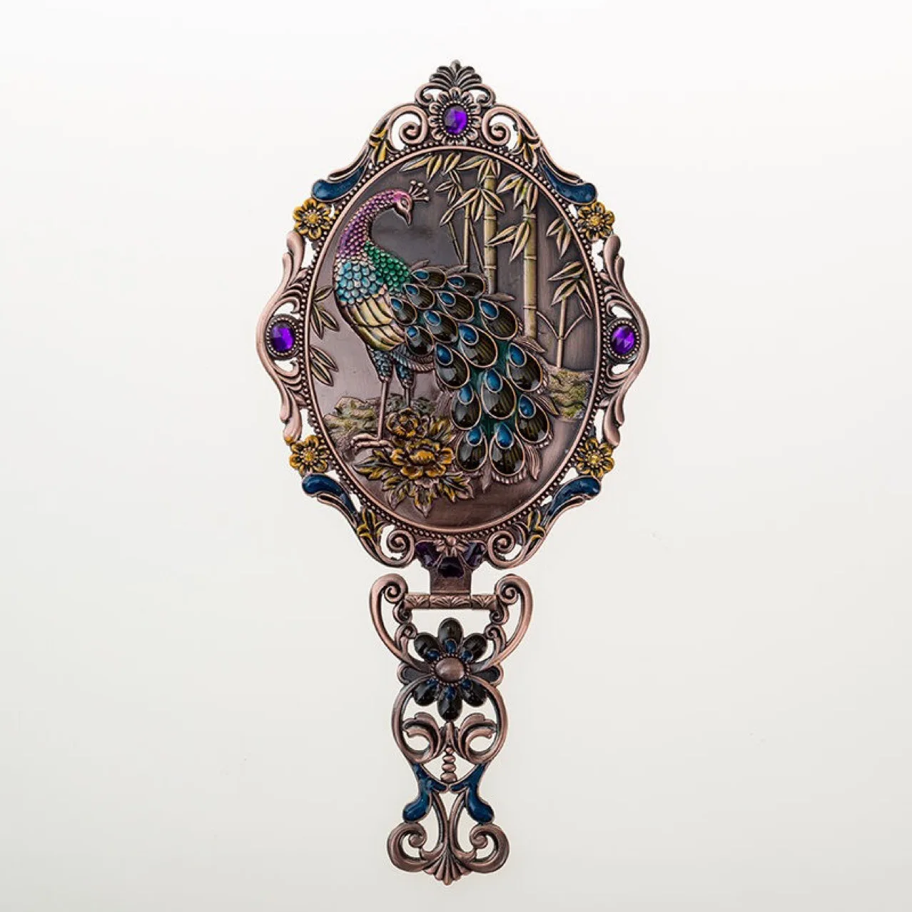 

Vintage Antique Mirror Nordic Style Bedroom Desktop Folding Makeup Mirrors Dressing Table Mirror Household Items nordic decor