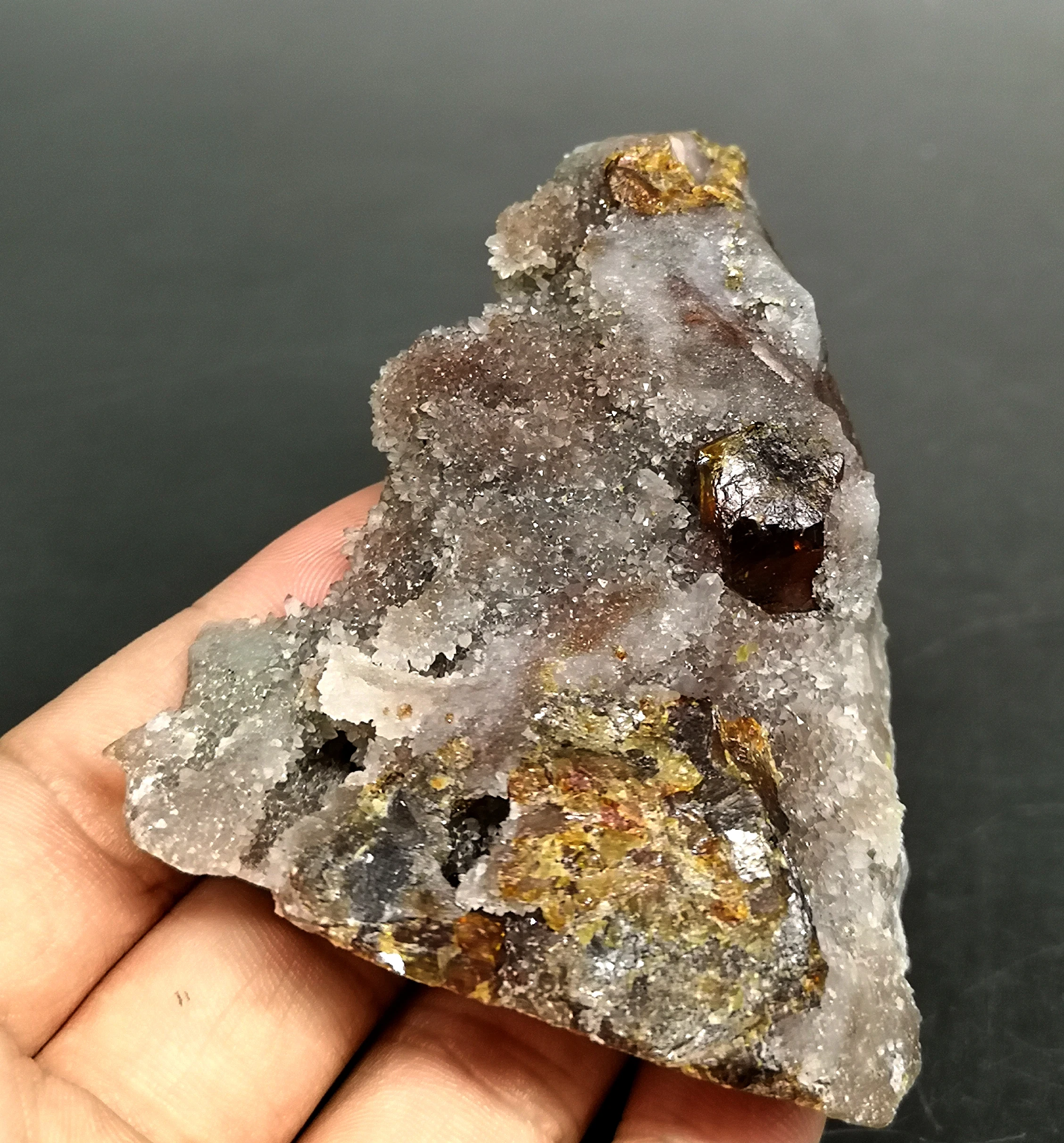 109 г натуральный редкий sphalerite минеральные хрустальные образцы камни и кристаллы