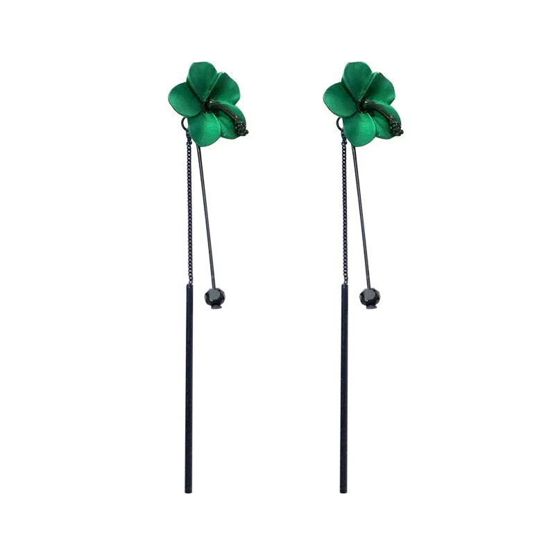 Earringsfor женские 2020 модная серьга Одежда в Корейском стиле для девочек длинное