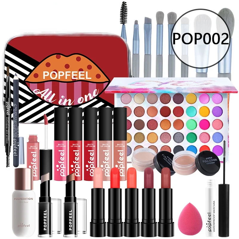 

New Product Makeup Set, Eye Shadow Concealer Lipstick Gloss Brushes Set Ladies Cosmetic Sets