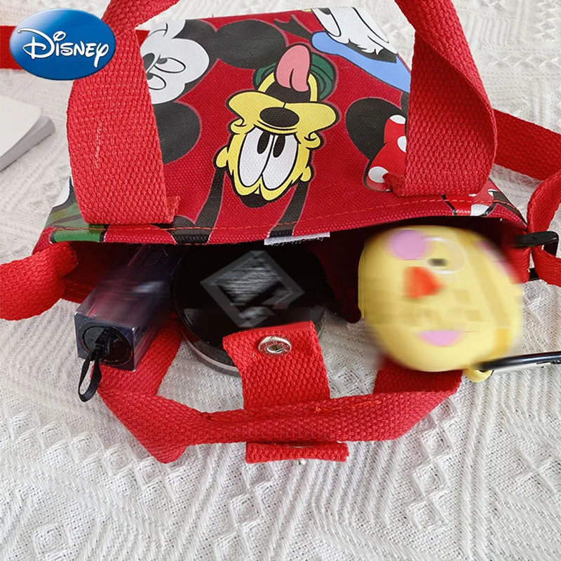 Дисней Холст Сумка Микки Минни мультфильм милый Дональд Дак печать модный тренд