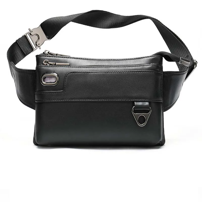 Поясная Сумка унисекс из искусственной кожи однотонная забавная сумочка на