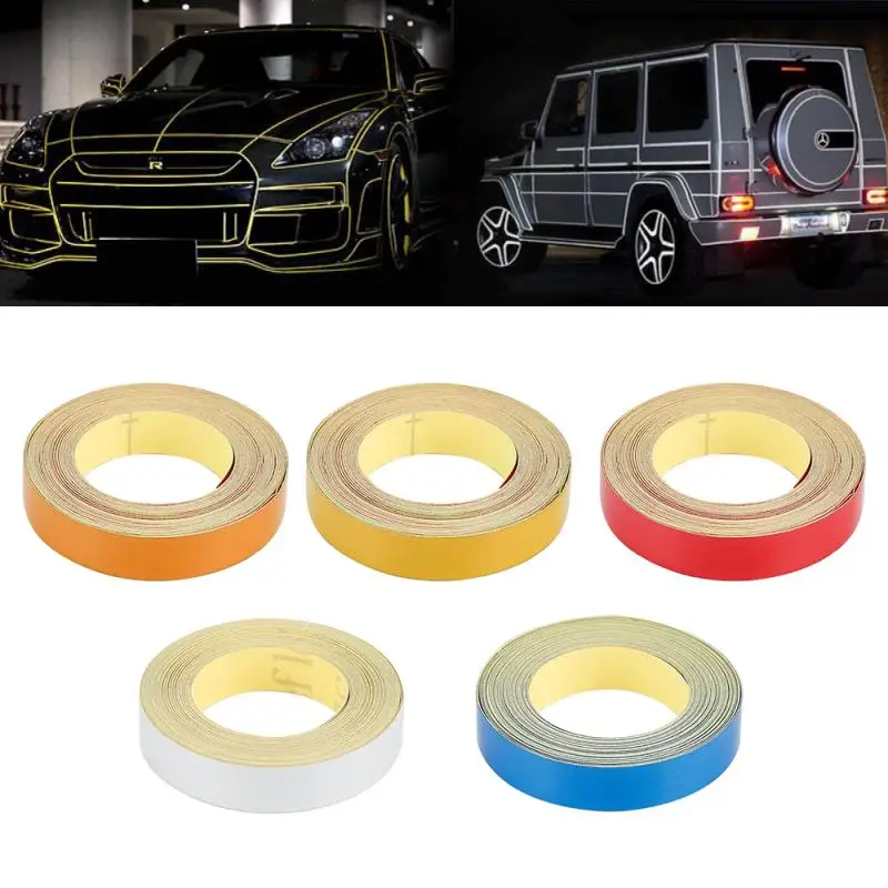 

Waterproof Night Car Reflective Sticker DIY Magic Warning Sticker Tape Motor Bicycle Trim Strip Car Stickers Auto Car Accessorie