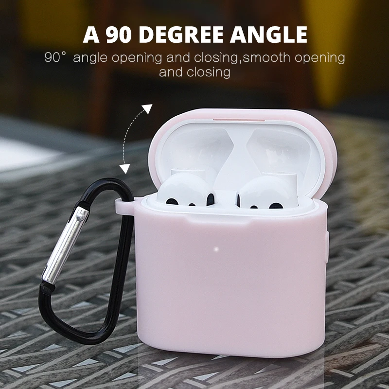 Силиконовый чехол для наушников с карабином новый силиконовый Xiaomi Air Pro bluetooth