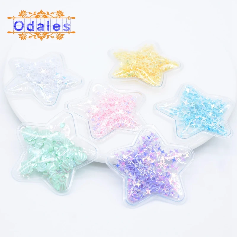 12 шт. шоколадной начинкой крест с блестками аппликацией в виде звезды Струящийся