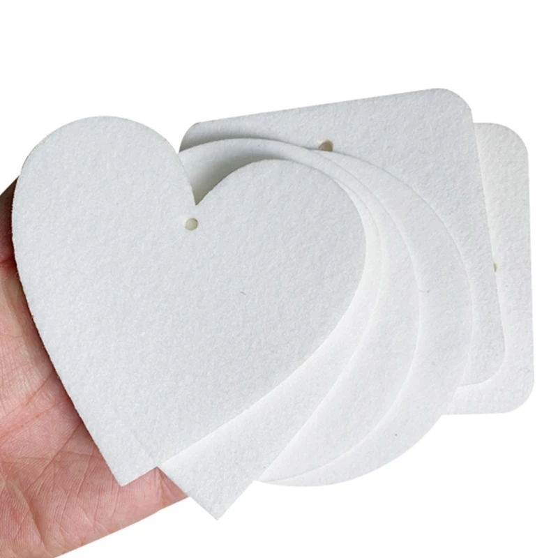 30 шт. сублимационная освежитель воздуха листы с эластичный шнур Войлок