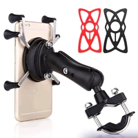 bike phone holder universal adjustable motorcycle bicycle handlebar mount holder 360%c2%b0 rotate phone stand for iphone xiaomi samsu