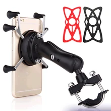 Bike Phone Holder Universal Adjustable Motorcycle Bicycle Handlebar Mount Holder 360° Rotate Phone Stand for iphone Xiaomi Samsu