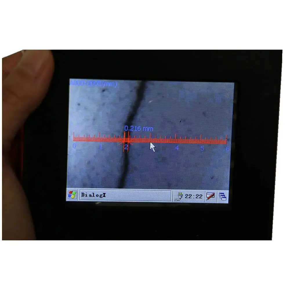 Metal Surface Crack Width Measurement Instrument for Concrete Pavement Tester Gauge Testing Equipment | Инструменты