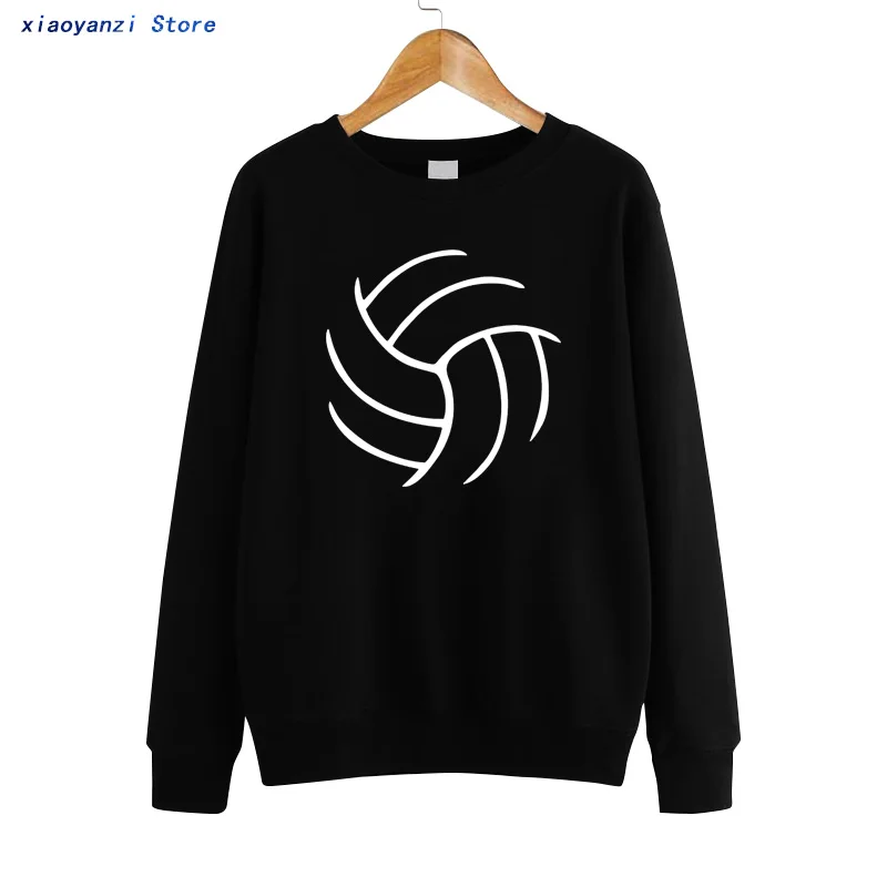 

winter Fashion Volleyballer Women autumn Cool Design sweatshirts Cotton Funny Volleyballer Woman hoodies Female pullovers OT-917