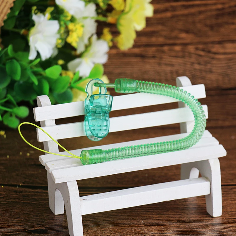 

Baby Infant Toddler Dummy Pacifier Spring Soother Nipple Clip Chain Holder Strap For Baby Chew Soother Nipple Clip Chain Straps