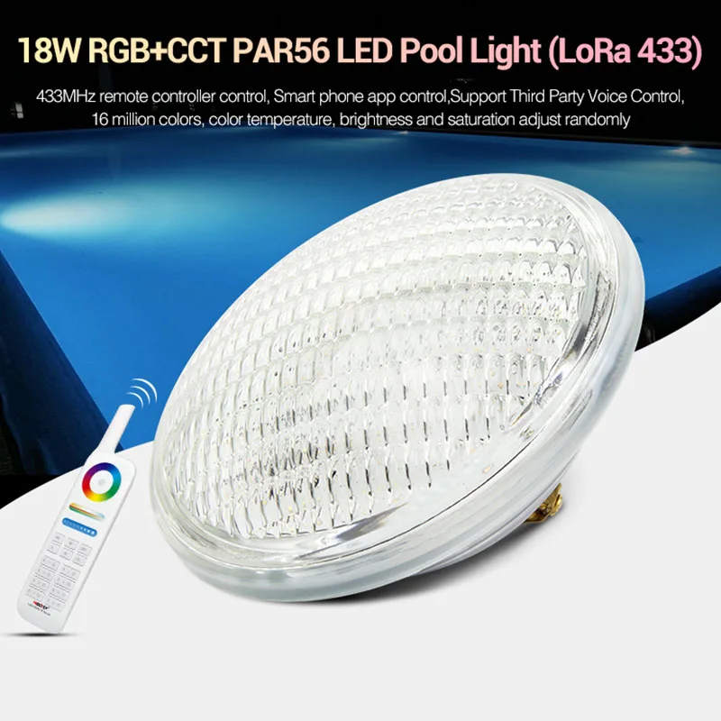 Miboxer PAR56 Светодиодный светильник для бассейна PW01 PW02 18 Вт/27 Вт RGB + CCT подводная