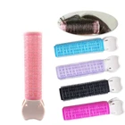 Натуральная пушистая заколка для волос, кудрявые волосы, Пластиковые самоклеящиеся челки для корней волос, не нагреваются, заколки для волос, аксессуары для волос