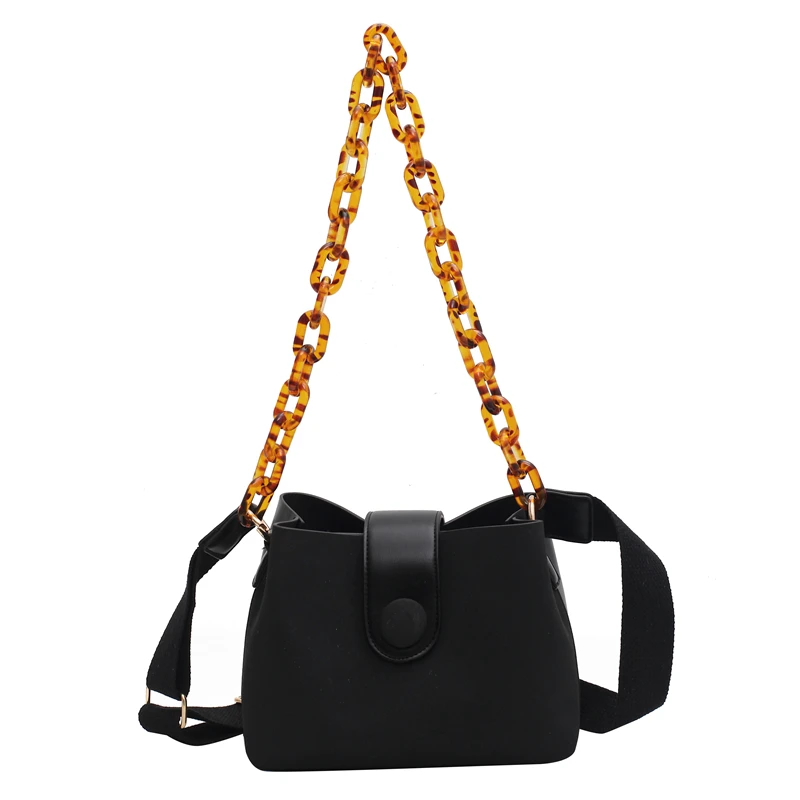 

Bucket Vintage Tote bag 2021 Fashion New High quality Matte PU Leather Women's Designer Handbag Travel Shoulder Messenger Bag