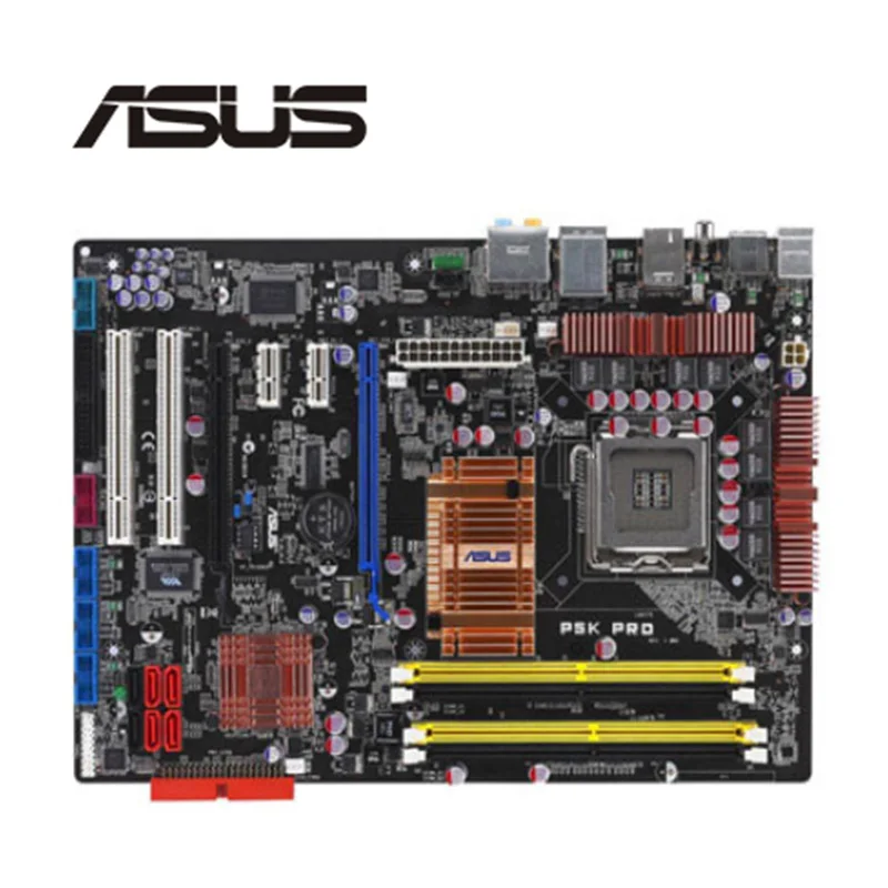 Материнская плата для Asus P5K PRO оригинальная б/у материнская P35 Socket LGA 775