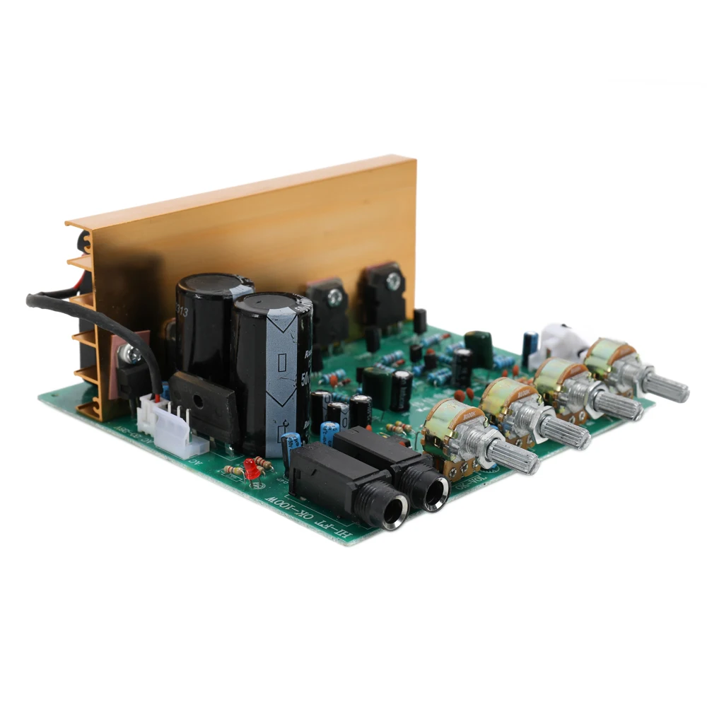 AC18V-24V DIY Поставки DX-2.1 большой мощности аудио усилитель доска канал высокой