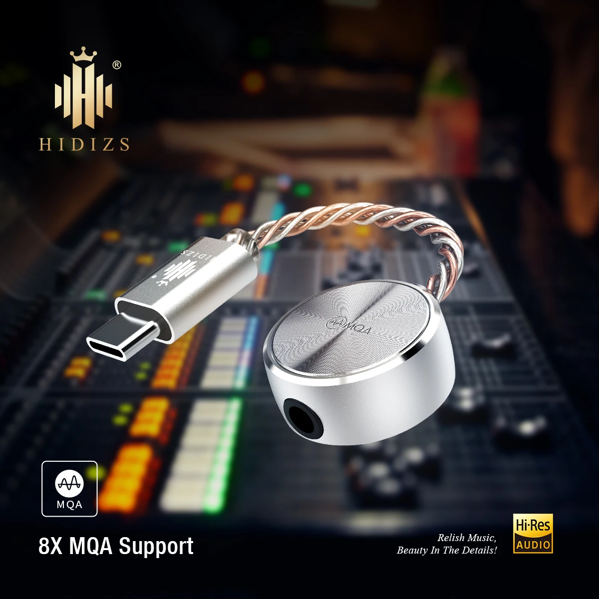 Портативный ЦАП Hidizs S3PRO S3 PRO Hi-Fi USB C Type-C до 3 5 мм усилитель с поддержкой MQA 8X адаптер