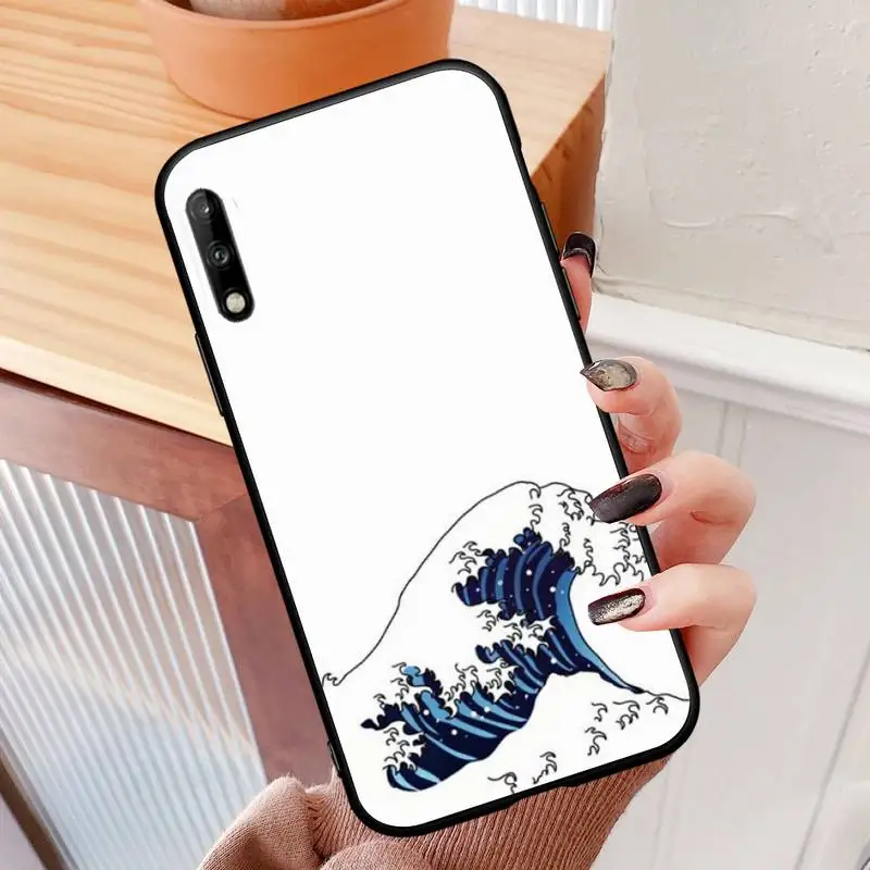 

The Big Wave of kanagawa Phone Case For redmi 5 6 7 8A plus 4x note 4 8 9 10 pro Cover Fundas Coque