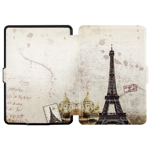 Тонкий умный чехол для Amazon kindle paperwhite 1/2/3 Чехол-книжка из искусственной кожи kindle paperwhite 1 2 3 Чехол Подарочная пленка+ стилус - Цвет: KPW SY TD