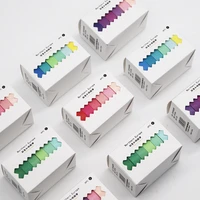 6pcs washi tape student hand account tape rainbow and paper tape korean candy color diy decorative sticker hand account tape set