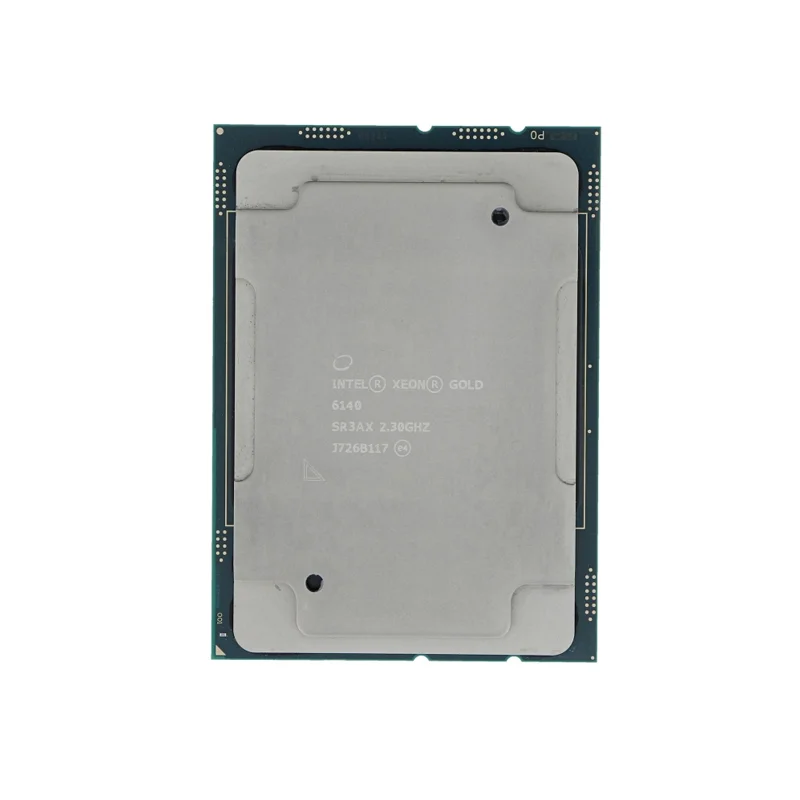

Процессор Intel Xeon Gold 6140, 2,3 ГГц, 18 ядер, 36-поточный, 24,75 МБ, Смарт кэш-память, ЦПУ 140 Вт LGA3647 для серверной материнской платы