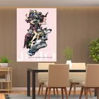 Настенная картина из японского аниме, модульный постер на холсте с изображением Джоджо с необычными приключениями, Современное украшение для дома, гостиной