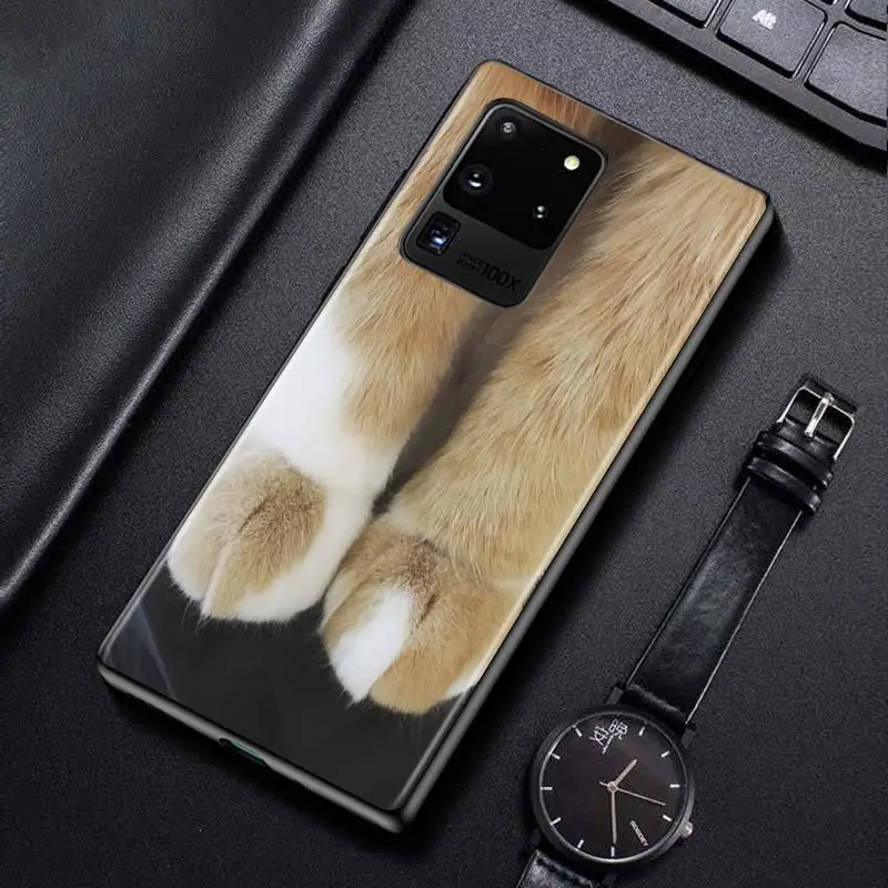 

Cat Dog Paw Cute for Samsung S20 FE Ultra Plus A91 A81 A71 A51 A41 A31 A21S A11 A72 A52 A42 A32 A12 A02S Phone Case