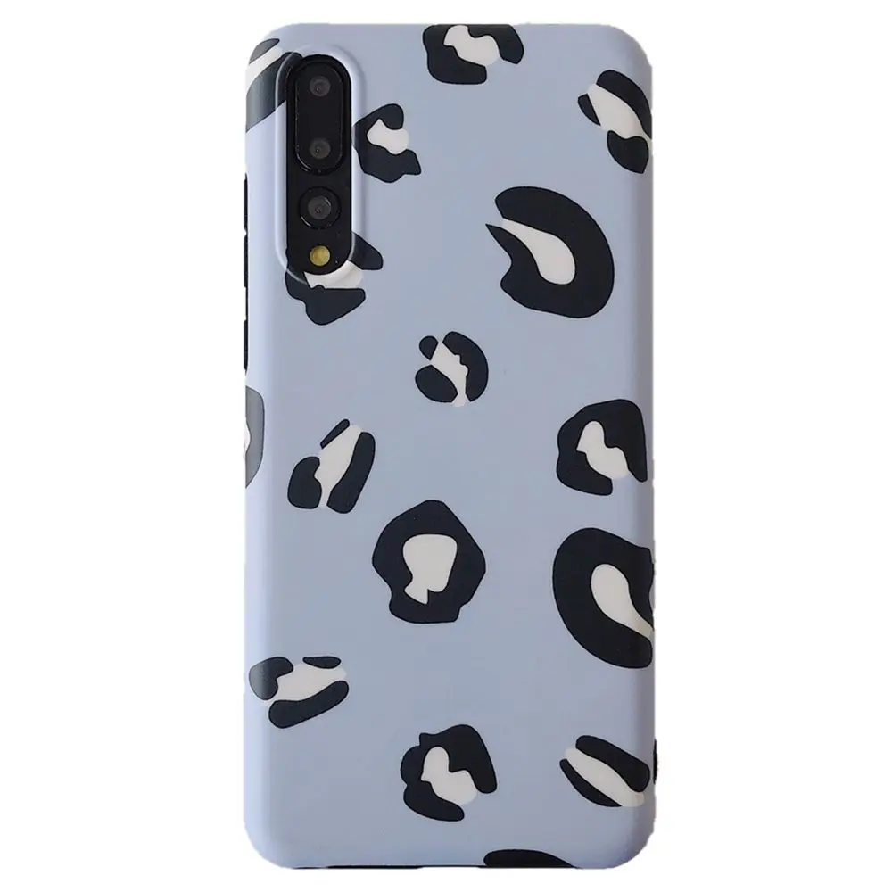 Женский чехол для Huawei P20 Lite P30 Mate 20 Pro с милым леопардовым рисунком силиконовый