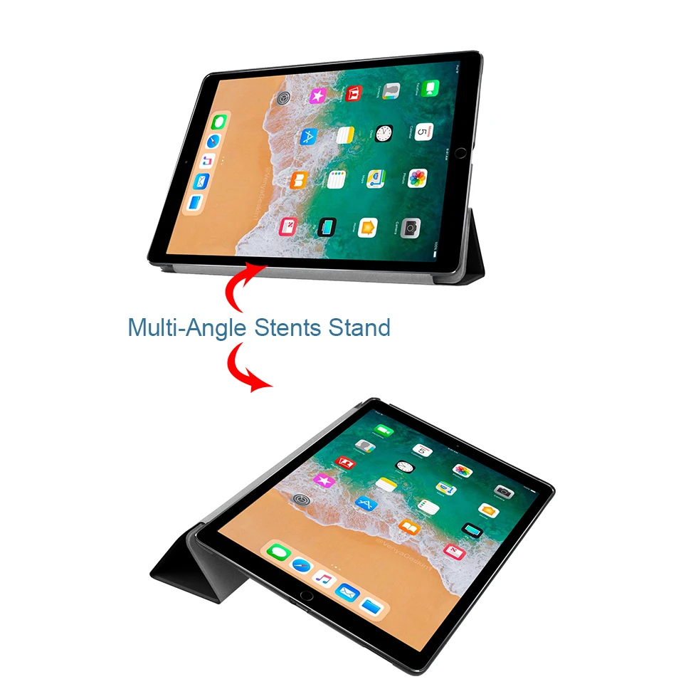 MTT Graffiti Tablet Case For iPad Pro 12.9 2015 2017 PU Leather Flip Stand Cover Cute Cartoon Coque Fundas A1584 A1652 A1670 | Компьютеры