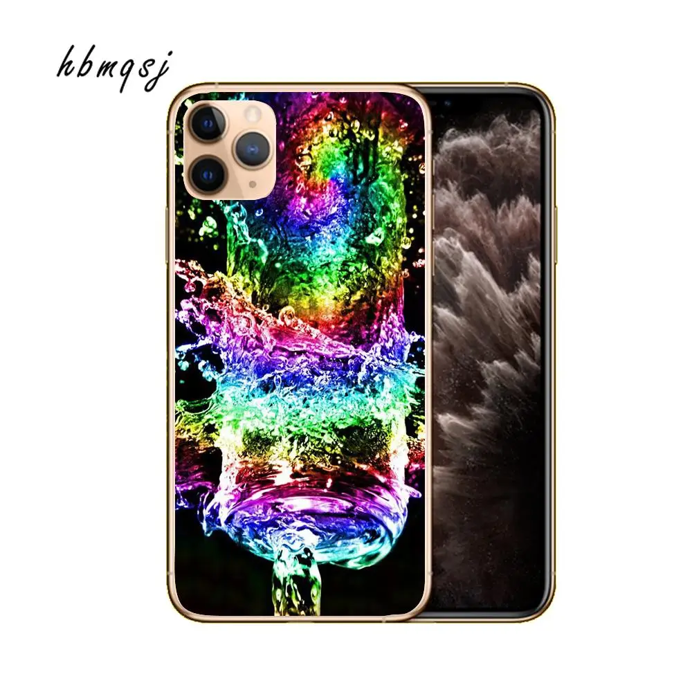 Cartoon phone case for iphone 6 6s 7 8 plus x xs xr 11 pro max funda silicone soft tpu wave original coque cover |