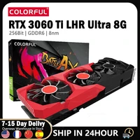 colorful geforce gtx rtx 3060 ti 8g 256bit gddr6 gaming desktop video pc graphics card 8nm 1665mhz 200w tdp support hdmidp3