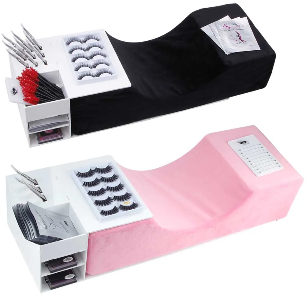 Подушка для наращивания ресниц эргономичная поддержка памяти подушка кривая шеи