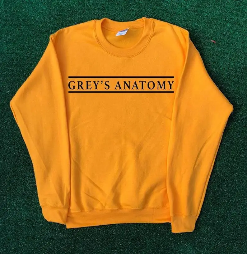 Милая Толстовка GREYS Anatomy унисекс You're My Favorite Person серая толстовка tumblr джемпер