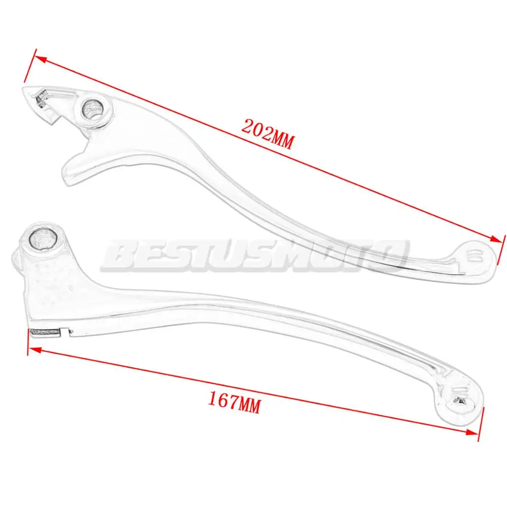 Рычаги Тормозной сцепления мотоцикла для Honda Shadow 600 750 1100 Magna VTX1300 VT1300 VT1100C2/ Ace CBR600