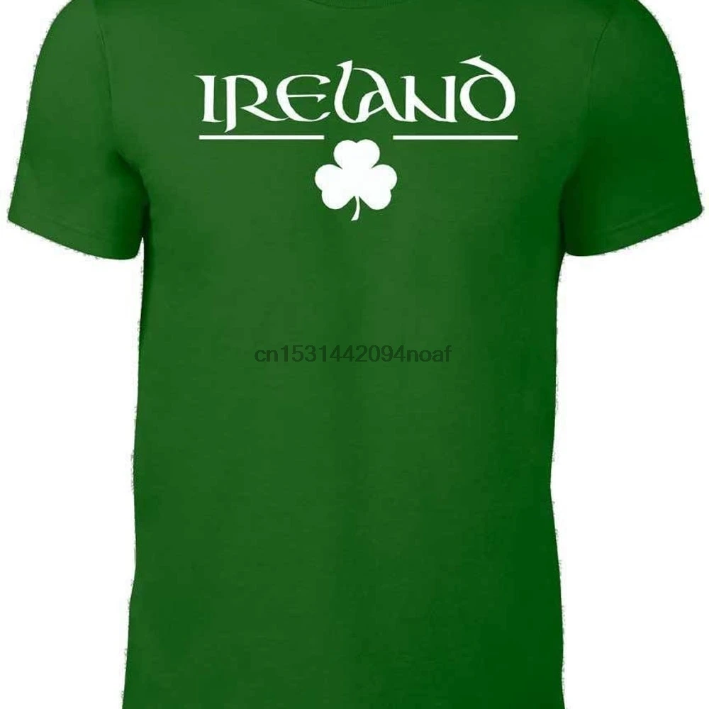 Мужская футболка с изображением Ирландского клевера|Мужские футболки| |