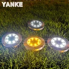 Солнечный Скрытая лампа открытый светодиодный подземный Водонепроницаемый Ip66 дворовая лампа автоматически распознало уличный светильник светодиодный светильник садовый светильник