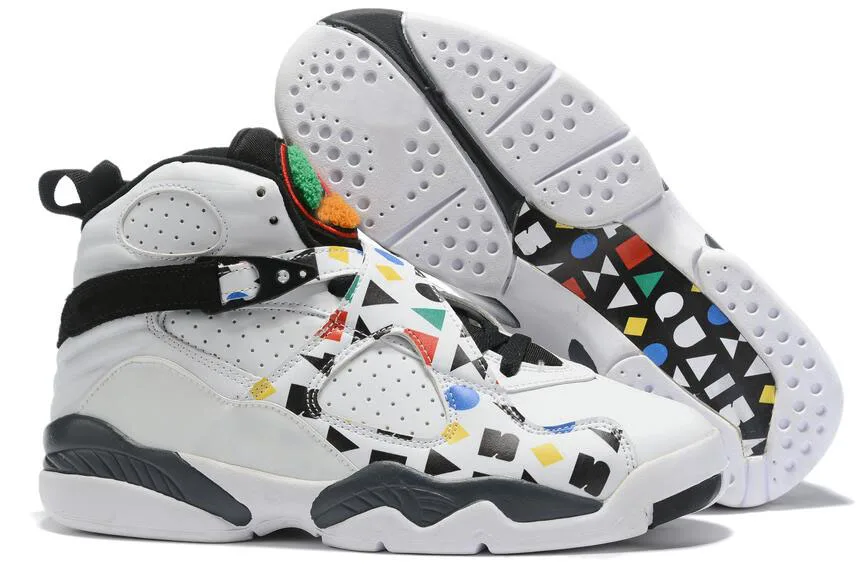 Мужские кроссовки для баскетбола 8S Баскетбольная обувь в стиле ретро