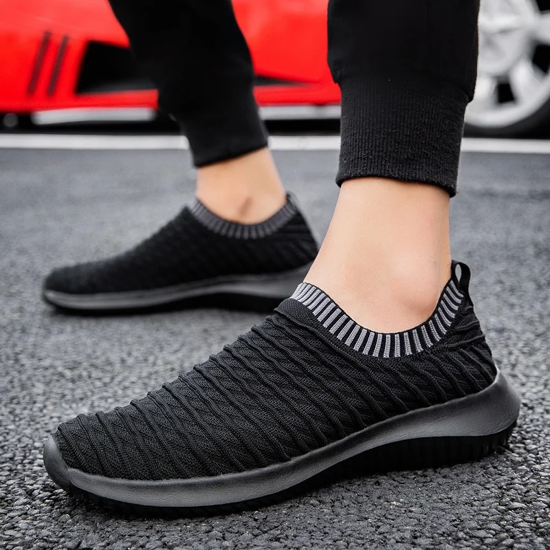 

Большой размер 35–46 летние Обувь с дышащей сеткой Для мужчин бега спортивная обувь светильник подошва носка кроссовки Для мужчин s Zapatillas Hombre...