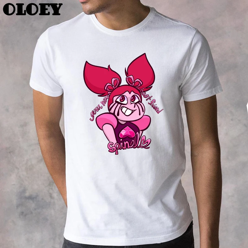 

Vogue Steven Universe The Movie Spinel t shirt Men Clothes 2020 Fashion Male T-shirt Cartoon Graphic Printed tshirt Cotton Top
