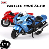 maisto 118 kawasaki ninja zx 14r bmw ducati moto car original authorized simulation alloy motorcycle model toy car collecting