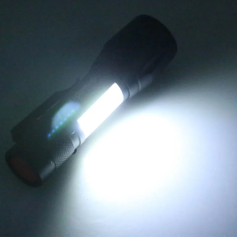 

Multifunction COB Lamp Work Light Flashlight Mini Torch Telescopic USB Rechargeable Dropshipping