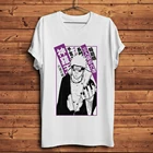 Забавная футболка с аниме боли Шаринган, мужская летняя футболка с коротким рукавом, белая хипстерская Повседневная футболка, унисекс, уличная одежда