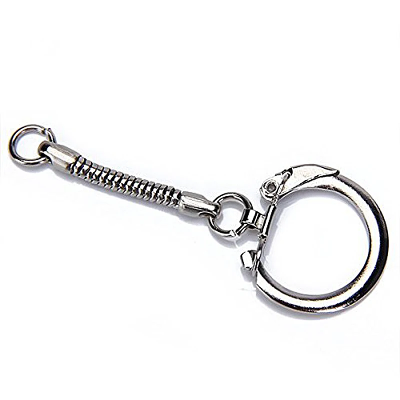 

30 pcs Silver Snake Chain Keychain