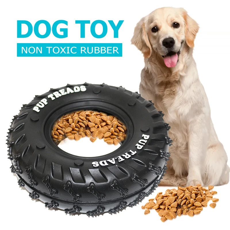Резиновые игрушки для собак дозатор утечки еды здоровая кормушка интерактивные