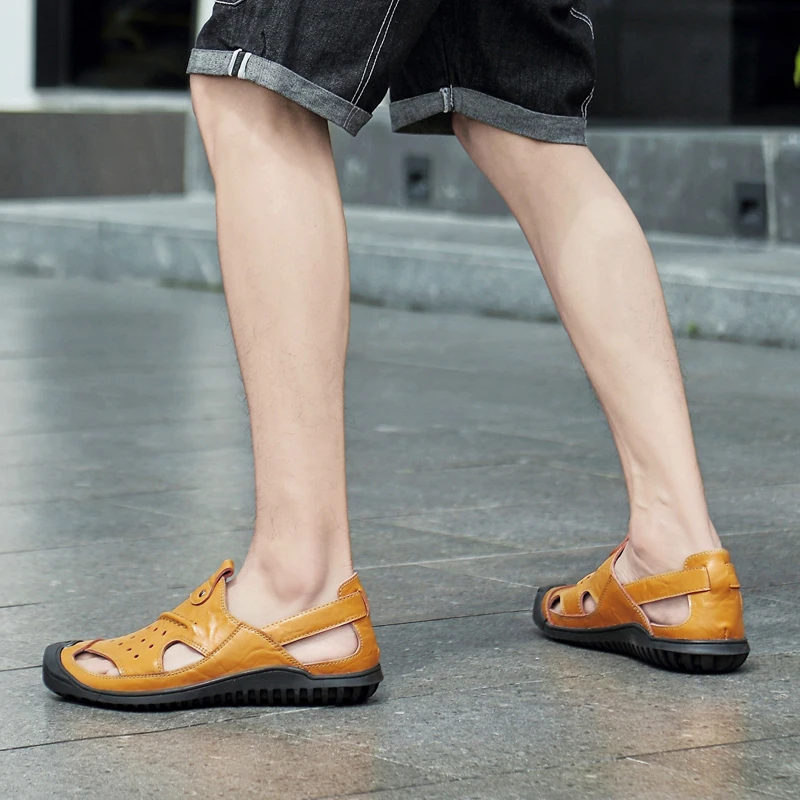 

Sandalias; Мужские сандалии; rasteira; zandalias sandalsтапочки; romanas couro de sandals masculina deportivas sandale erkek sandali